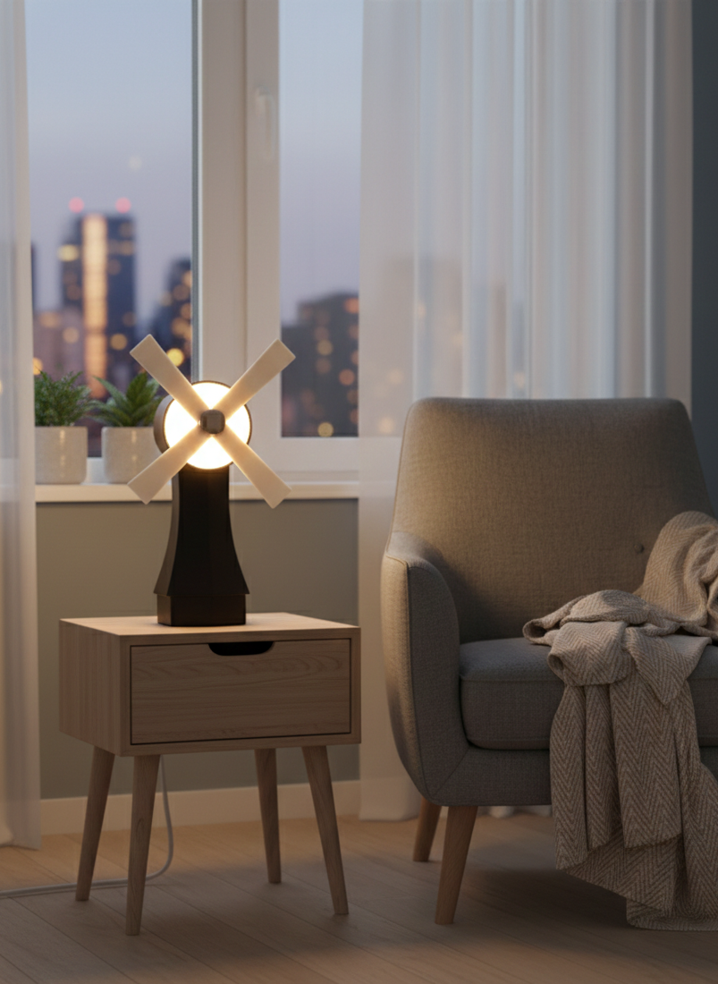 Windora Lamp – Elegance in motion