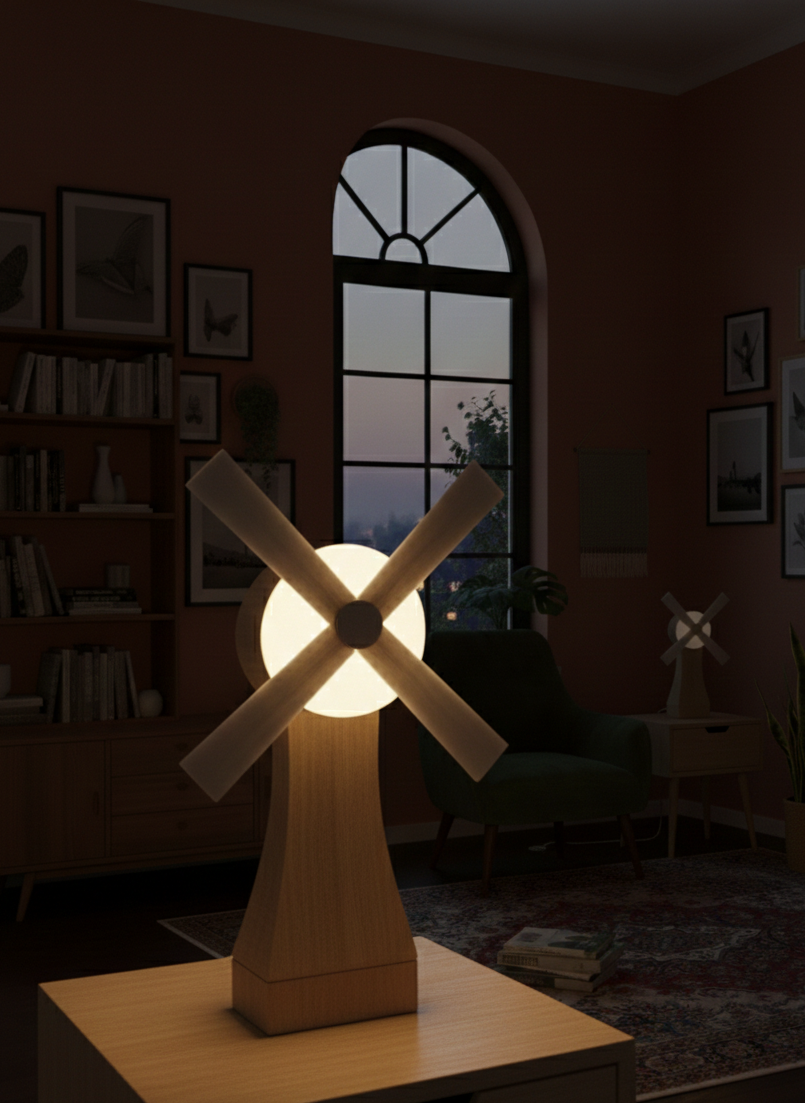 Windora Lamp – Elegance in motion