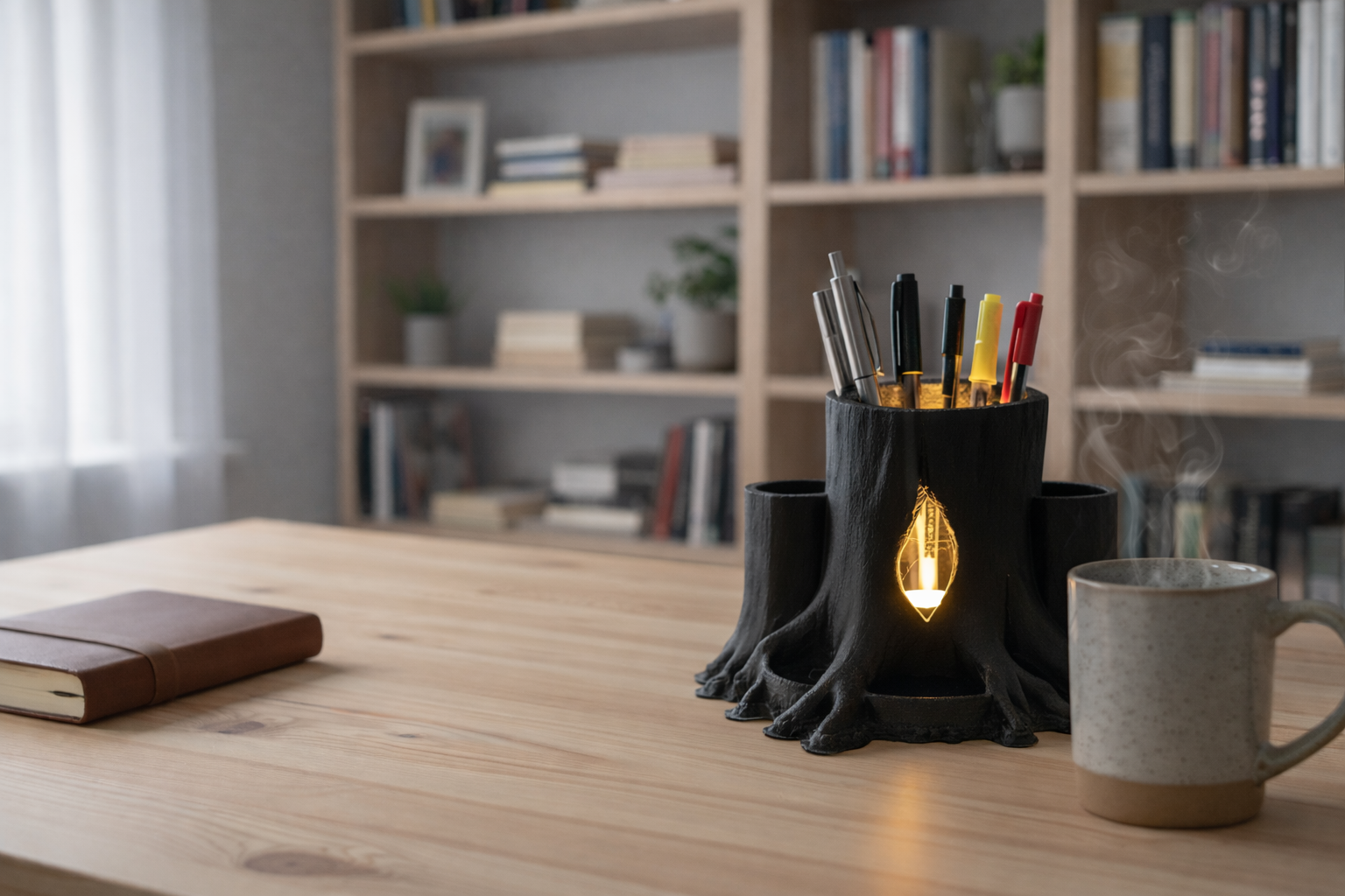 LumiRoot - Workspace Aesthetic Accessory