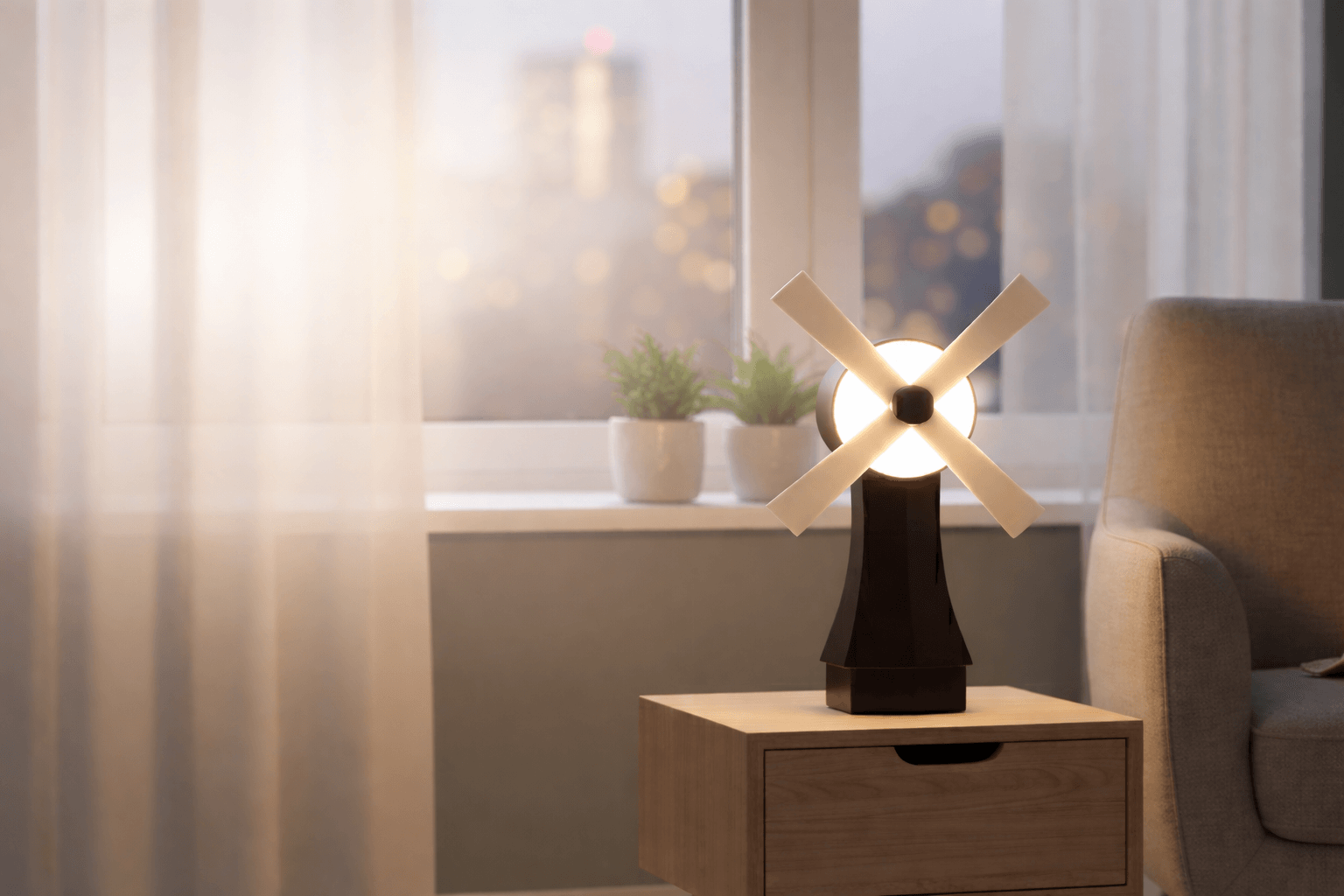 Windora Lamp – Elegance in motion